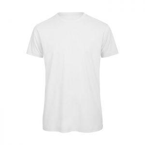 Organic white cotton t-shirt Men