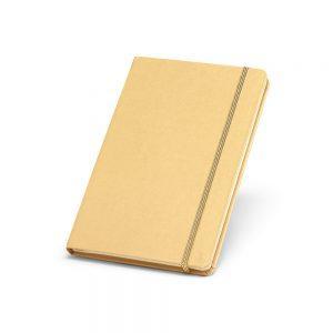 Gold or silver notebook
