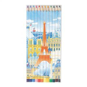 12 coloured pencils set – large