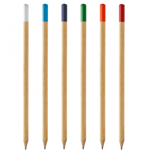 Pencil with coloured dipped end