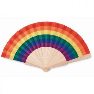 Rainbow fan