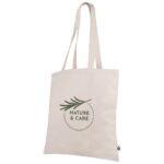 Bolsa cuadrada de algodón reciclado 300 gr