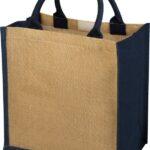 Pequeña bolsa de yute